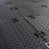 Joining example for heavy duty ground protect tile