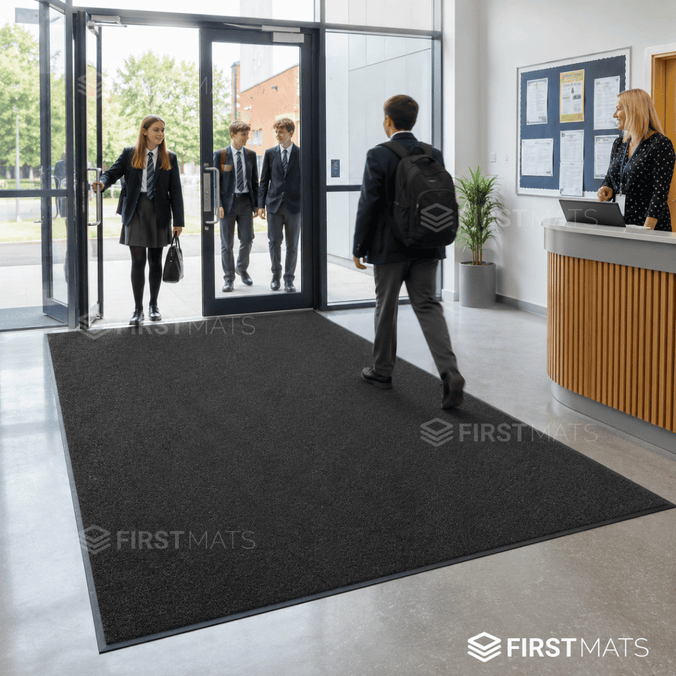 Hardwearing Low-Profile School Mat