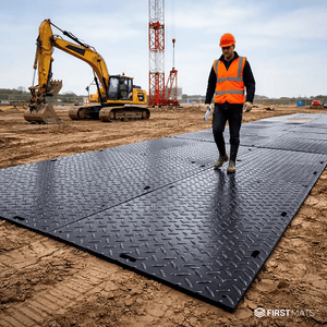 Heavy-Duty Ground Protection Tiles - 150 Tonne