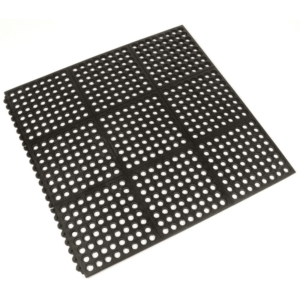 Heavy-Duty Interlocking Anti-Fatigue Mat Tiles