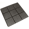 Open top interlocking rubber mat