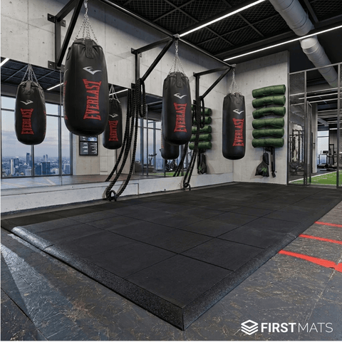 Heavy-Duty Interlocking Gym Mat Tiles