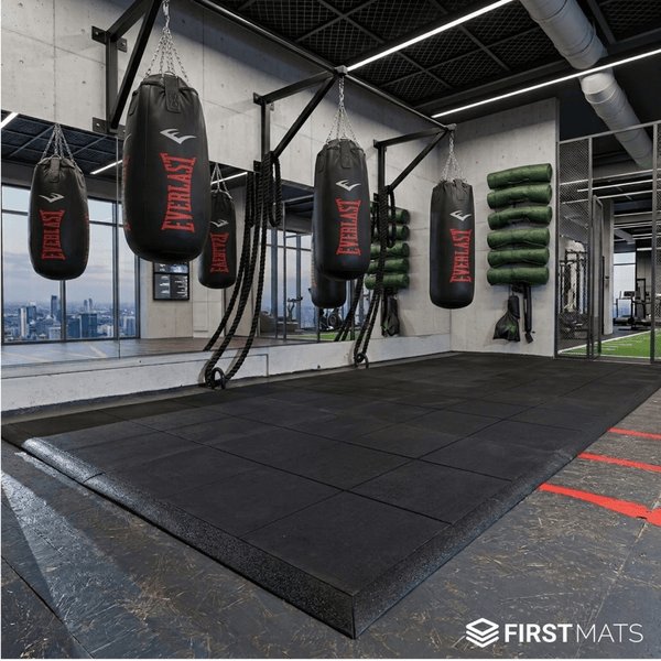 Heavy-Duty Interlocking Gym Mat Tiles