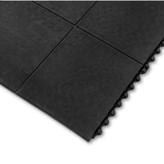 Heavy-Duty Interlocking Gym Mat Tiles