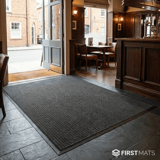 Heavy-Duty Entrance Mat in a Pub Entrance