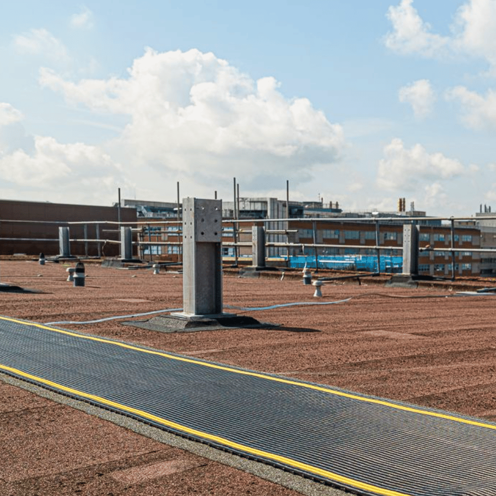 Heavy-Duty Roof Walkway Matting
