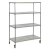 Heavy-Duty Solid Polymer Cold Room Shelving Units - 460mm Depth