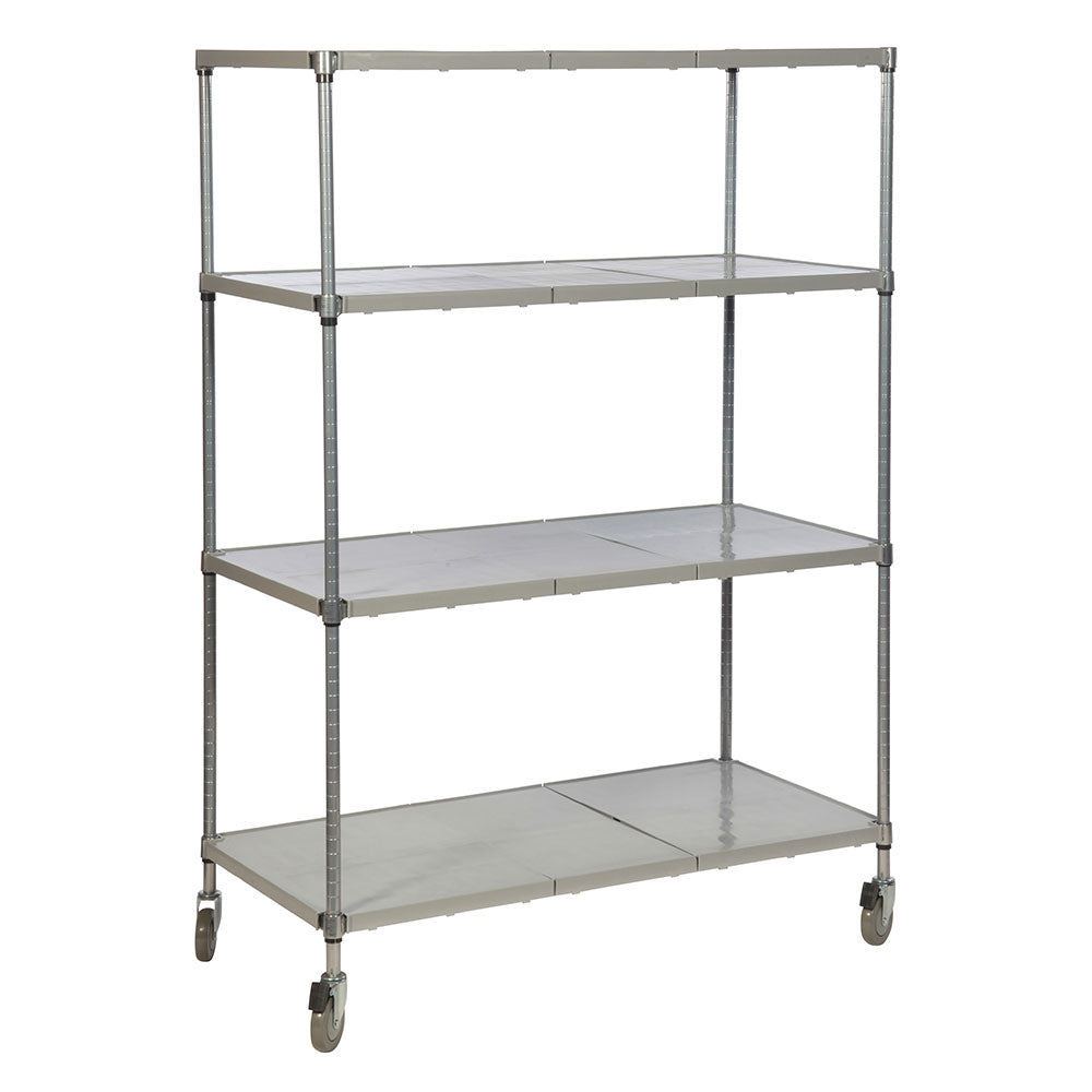 Heavy-Duty Solid Polymer Cold Room Shelving Units - 460mm Depth