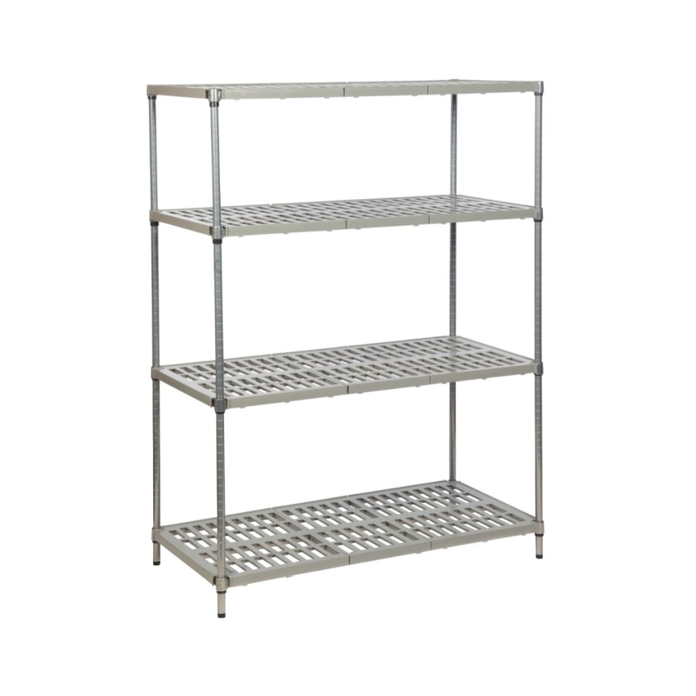 Heavy Duty Vented Polymer Cold Room Shelving 