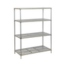 Heavy Duty Vented Polymer Cold Room Shelving 