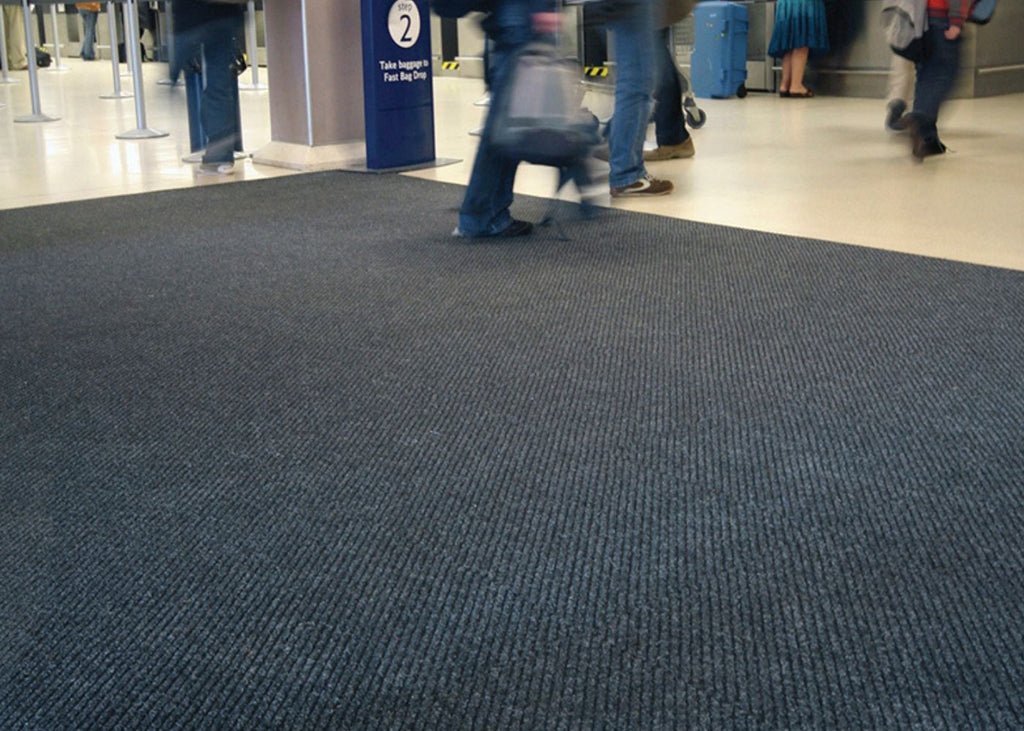 Heavy Duty Ribbed Entrance Matting (2m Width)