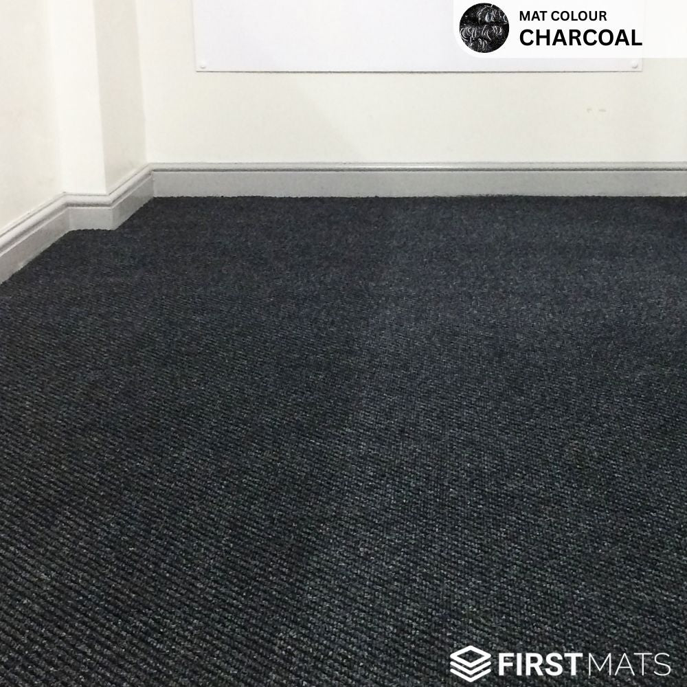 Diagonal Ribbed Commercial Entrance Matting Roll