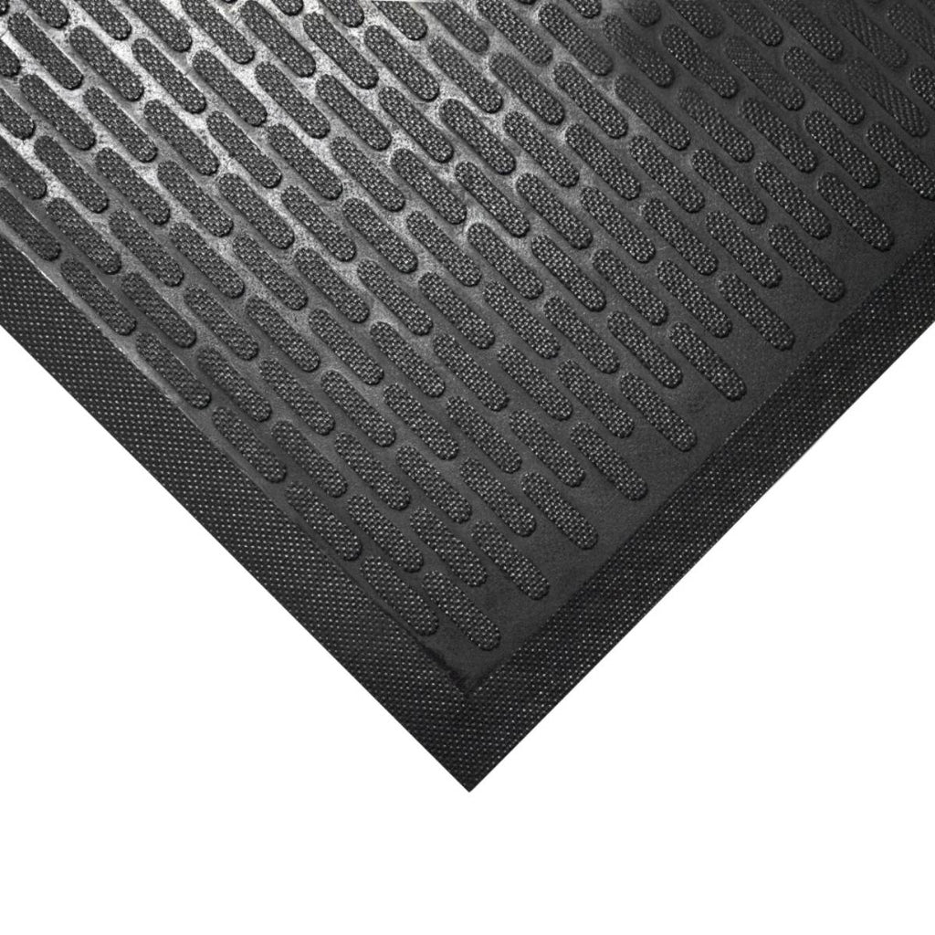 Ultra-thin kitchen mat corner swatch