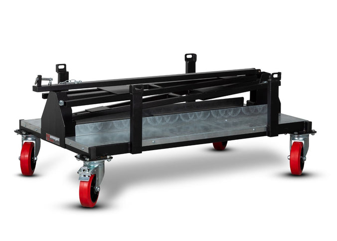 LoadAll Folding Plasterboard Trolley Folded