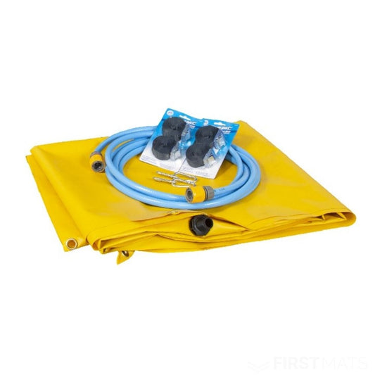 Leak Catcher Tarp Kit with Hose & Fittings