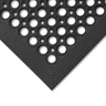 Close-up of rubber anti-fatigue mat