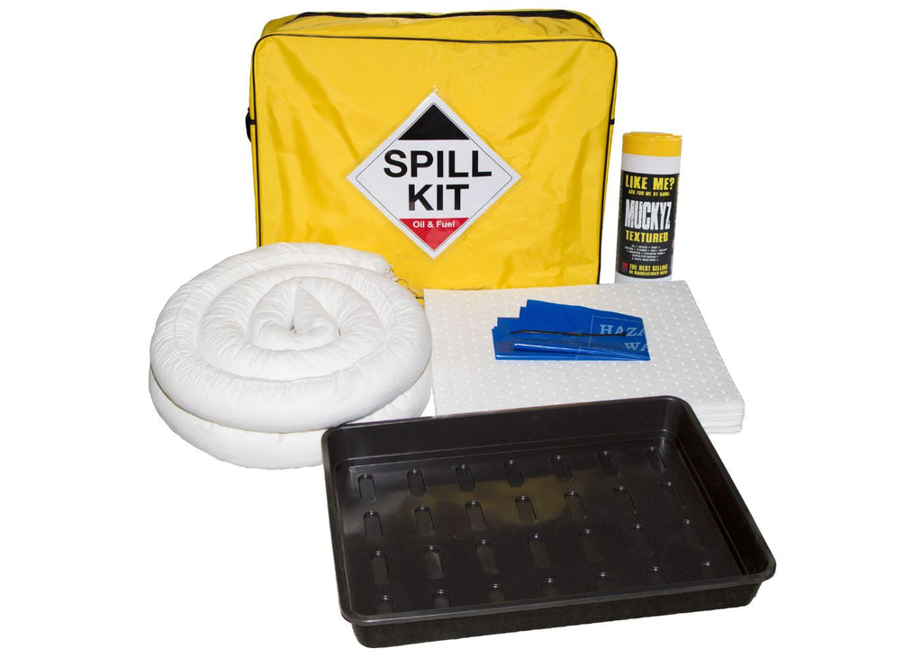 Oil & Fuel Spill Kit with Drip Tray (20 to 90 Litres)