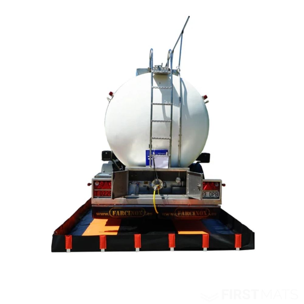 PCB8 Portable Bund for 40ft Containers (13000x3000x250mm)