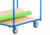 Heavy Duty Platform Truck with 4 Corner Posts Close Up