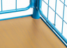 Heavy Duty Platform Trolley With 2 Mesh Sides veneer