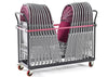 Upright Folding Chair Truck stacked