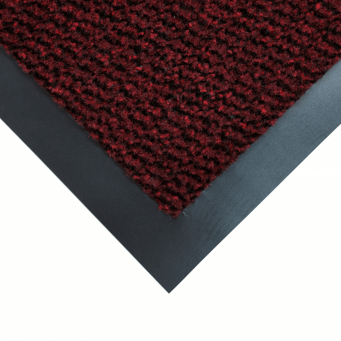 Plush Choice, Black and red swatch 