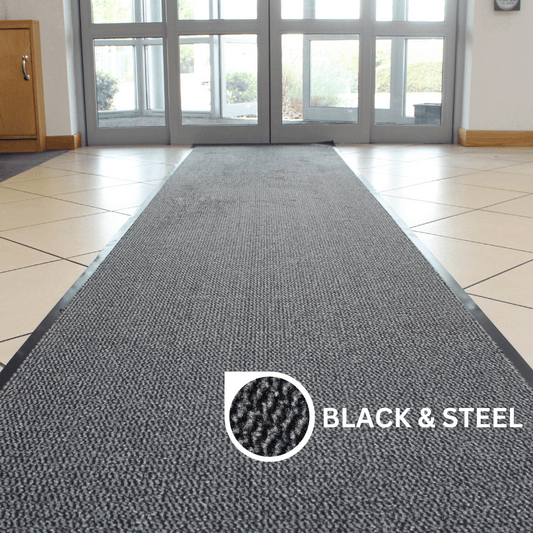 COBA Vyna-Plush - Black and Steel
