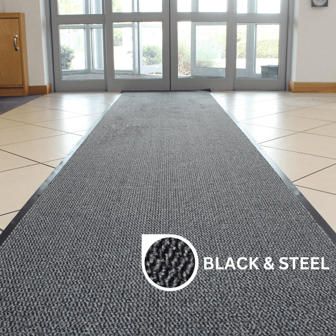 COBA Vyna-Plush - Black and Steel