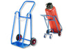 Showing both with and without optional rear wheels.