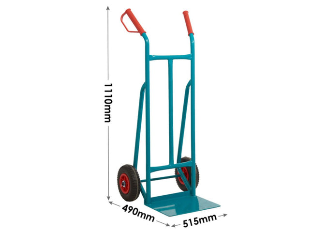 Puncture-Proof Heavy-Duty Sack Truck - 200kg Loads (4583395229731)