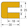 Foam Edge Protectors - Push Fit - 1m Long