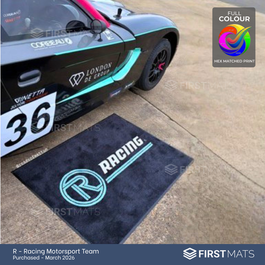 Custom Racing Team Pit Mats