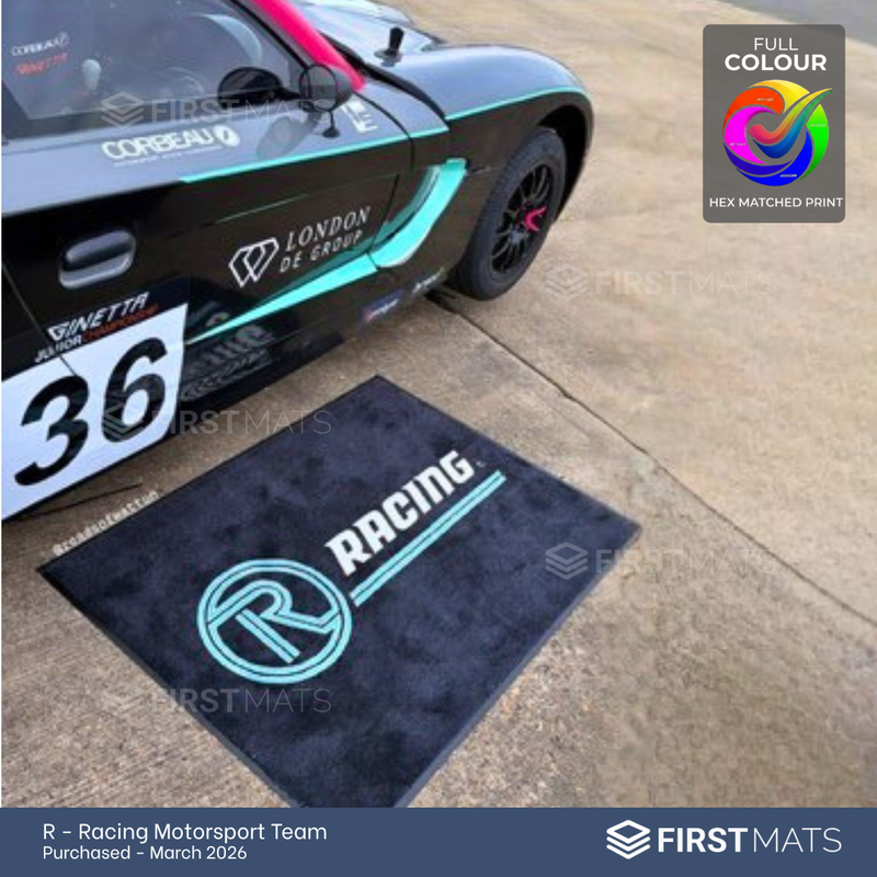 Custom Racing Team Pit Mats