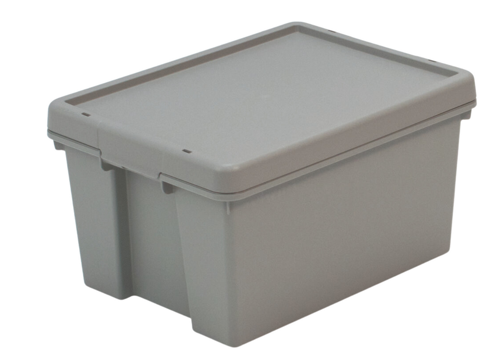 Recycled Plastic Storage Containers with Lids 5 Pack
