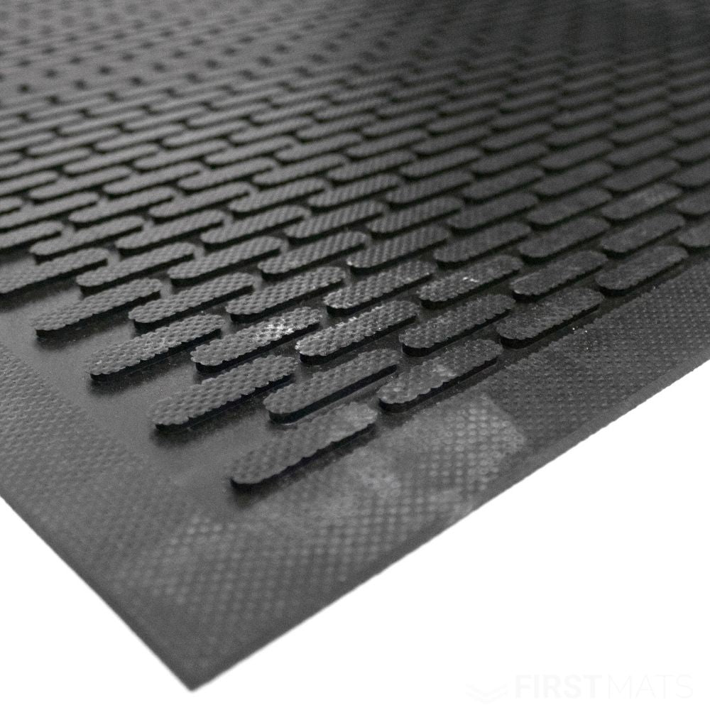 Low-Profile Outdoor Rubber Door Mat