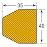 Foam Surface Protector Strips - Self-Adhesive - 1m Long