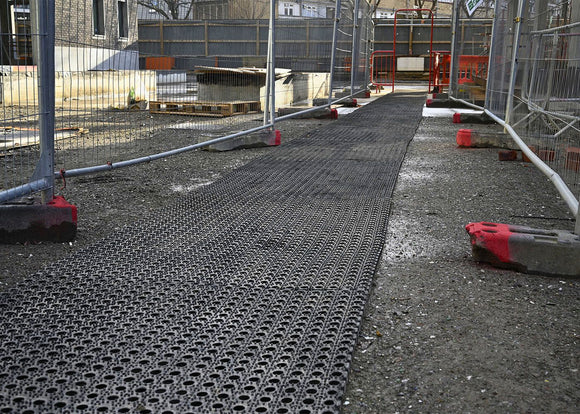 SiteStep Rubber Construction Site Matting | First Mats UK