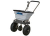 Heavy-Duty 37kg Stainless Steel Walk Behind Broadcast Grit Spreader - With Cover