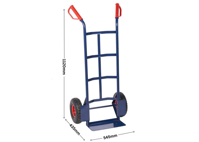 Steel Sack Truck with Pneumatic Wheels - 250kg (4800533659683)