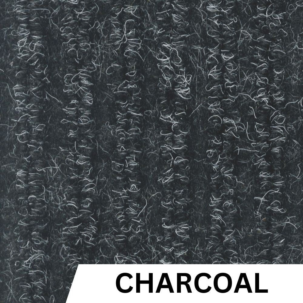 Straight Ribbed Low-Profile Corridor Matting Roll (2m Width)