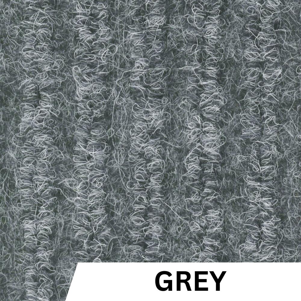 Straight Ribbed Low-Profile Corridor Matting Roll (2m Width)