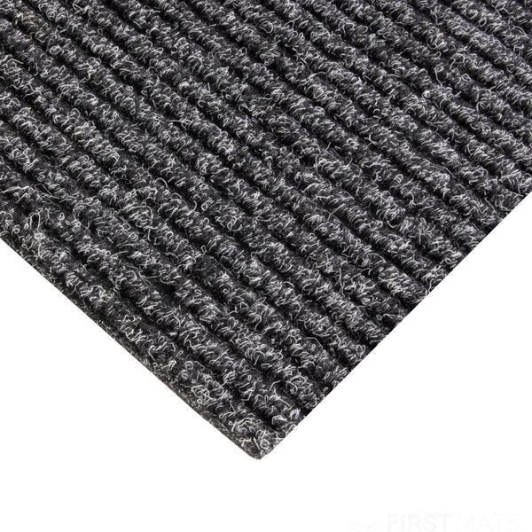 Straight Ribbed Low-Profile Corridor Matting Roll (2m Width)