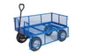 Mesh Base Turntable Truck with Pneumatic Wheels