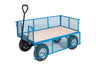 Plywood Base Turntable Truck with Pneumatic Wheels