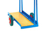 Balance Plasterboard Trolley with Plywood Base Solid Rubber, Close up