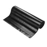 Wide ribbed rubber matting roll