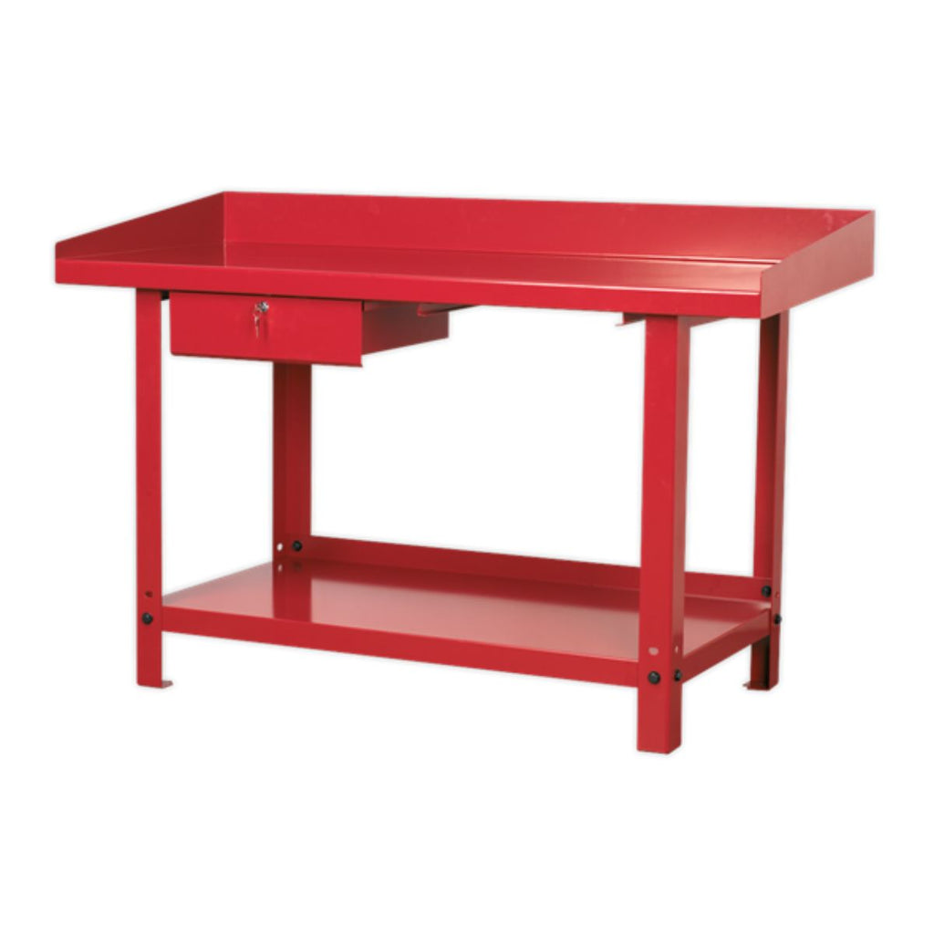 Steel Workshop Workbench with Drawer