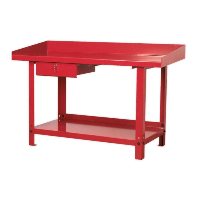 Steel Workshop Workbench with Drawer