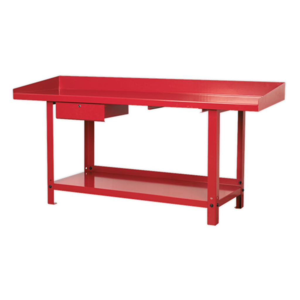 Steel Workshop Workbench with Drawer