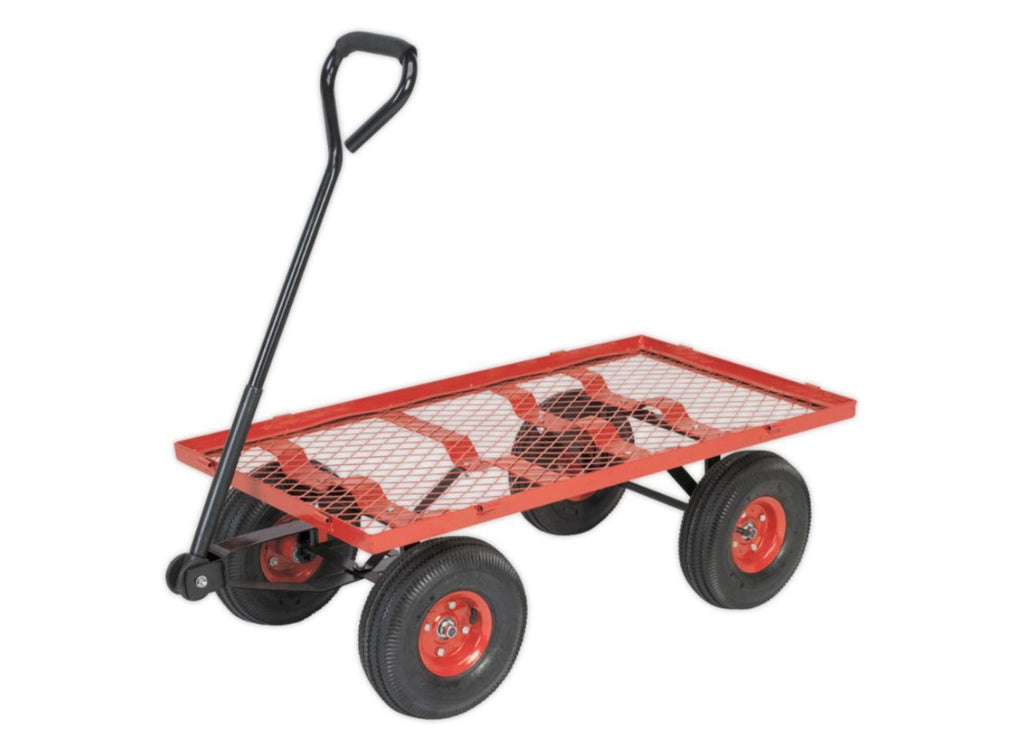 Basic turntable truck with no sides
